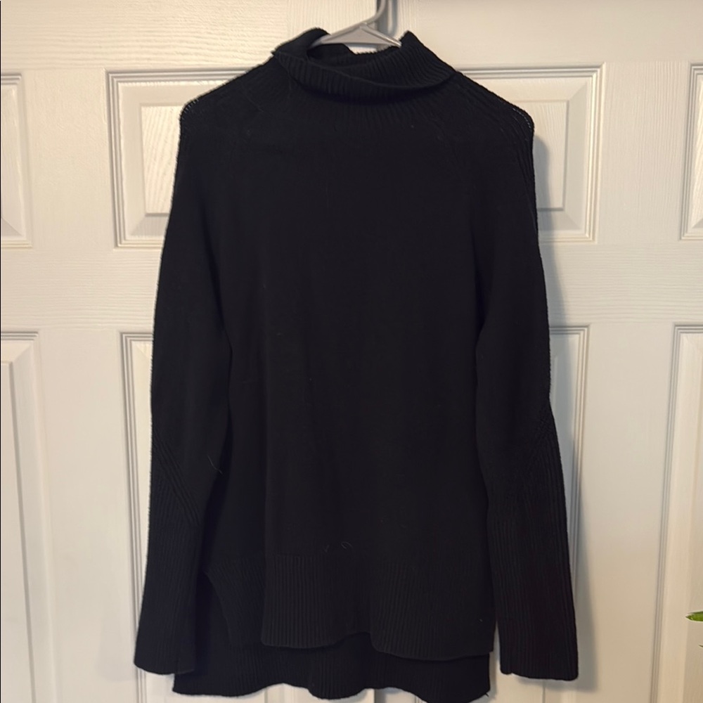 Black Turtleneck Sweater